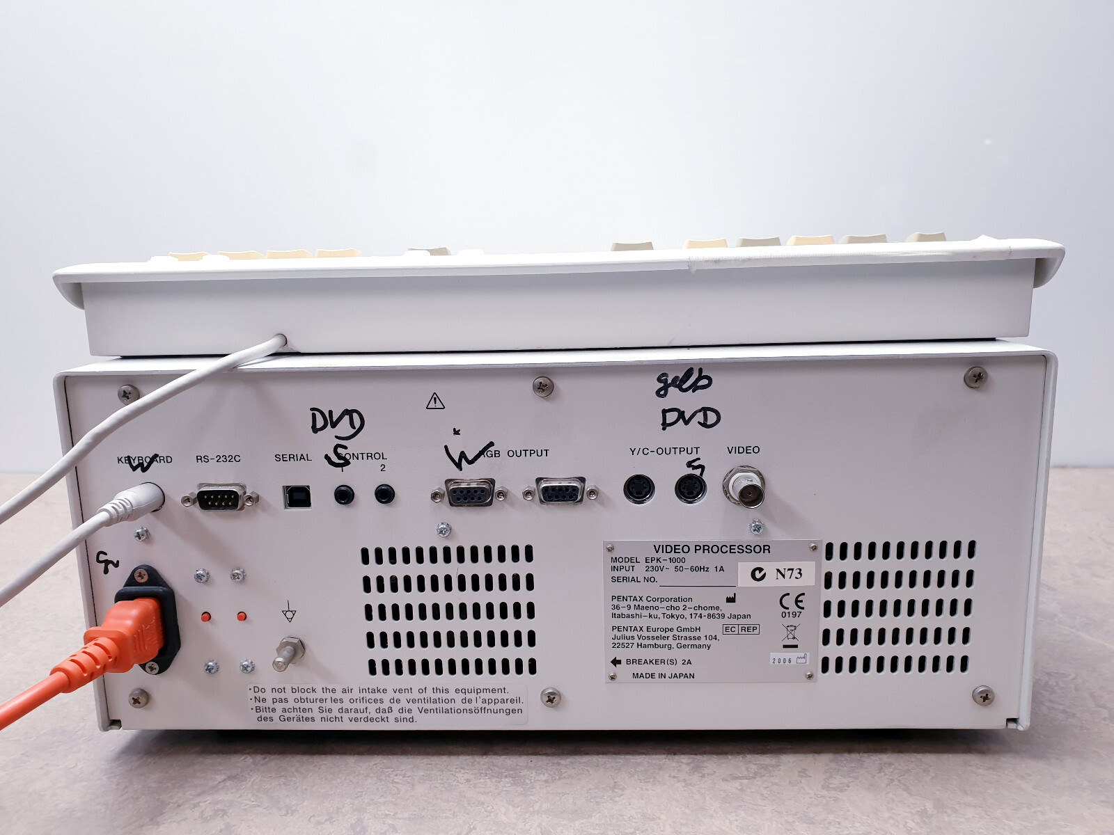 Pentax EPK-1000 Video Processor Keyboard OS-A50 – AE082024