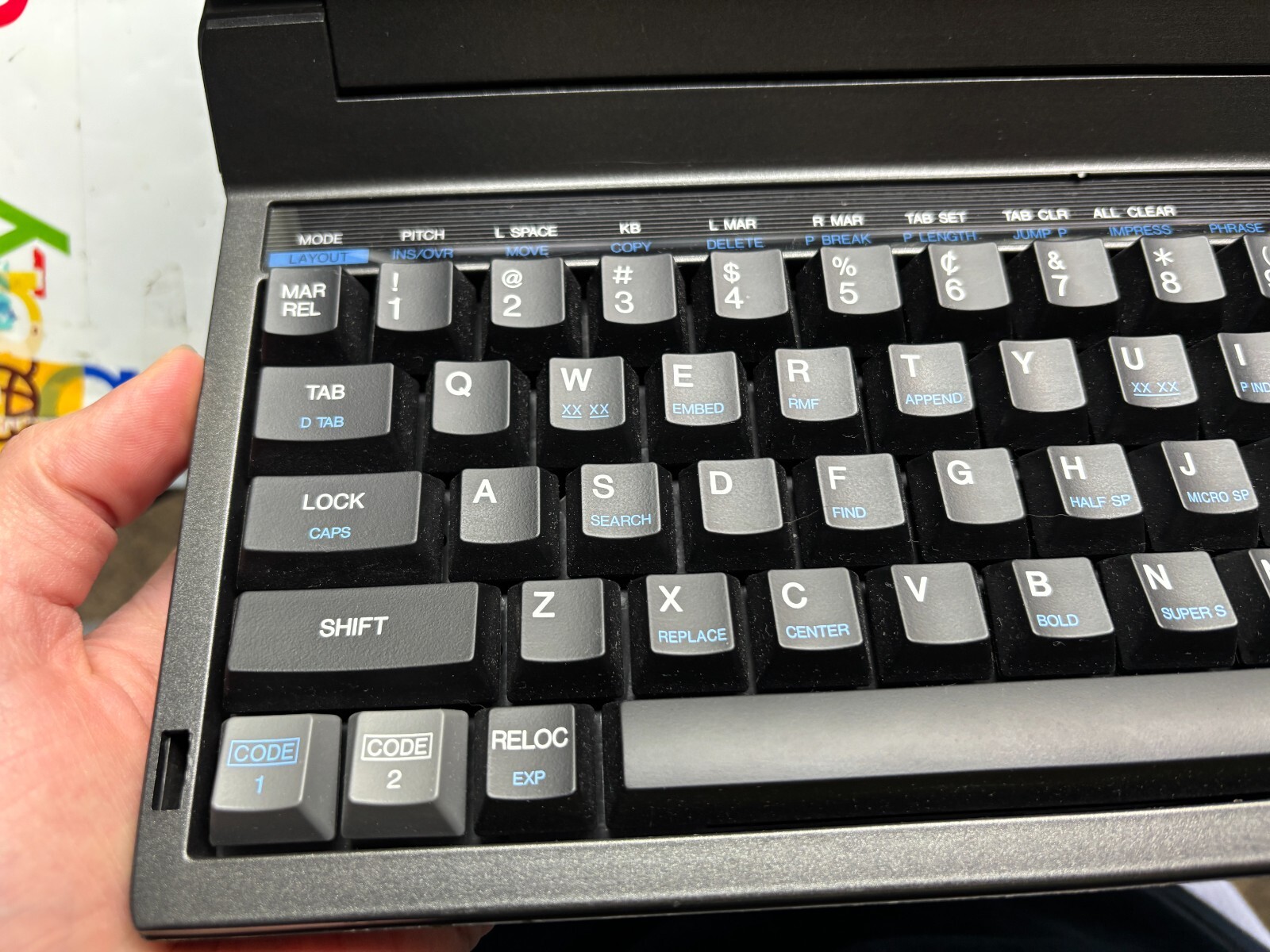 Panasonic Laptop Word Processor KX-WL50 Tested No Power Cable