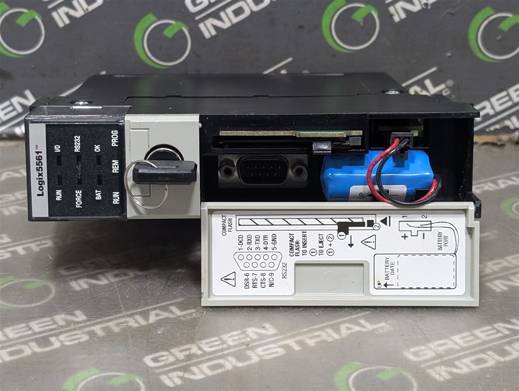 USED Allen Bradley 1756-L61/B ControlLogix Processor Module Rev. F02 F/W 1.9