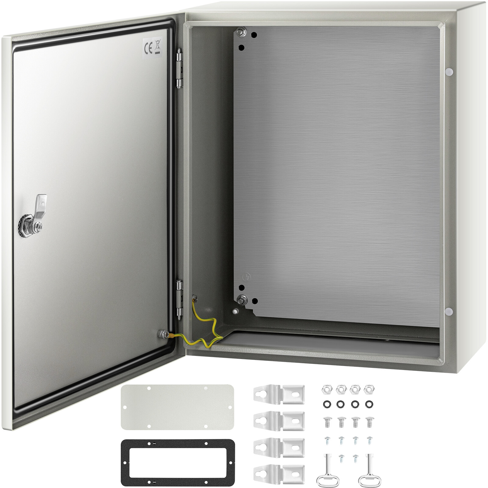 VEVOR 20x16x8” Carbon Steel Electrical Enclosure IP65 Wall Mount Junction Box