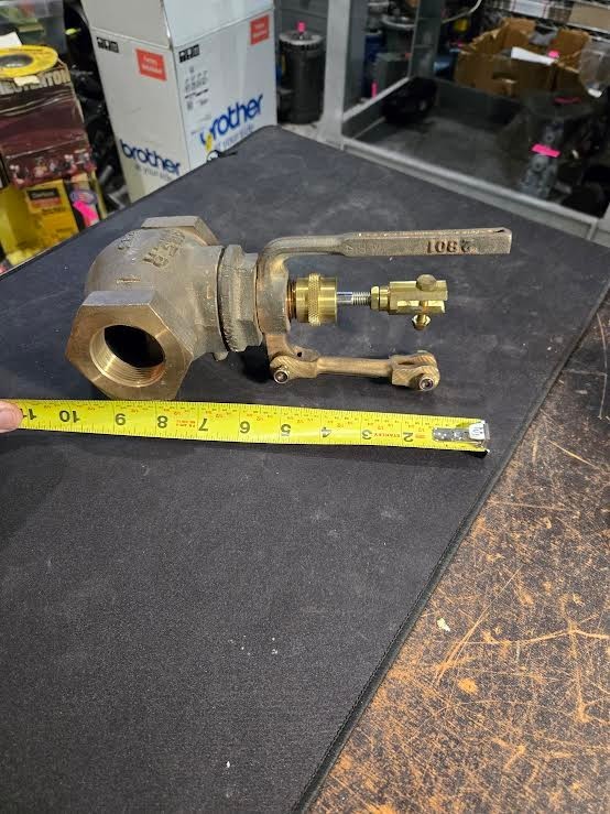 Emerson Fisher A1275 171l-15 171L Bronze Globe Lever Valve NEW $189
