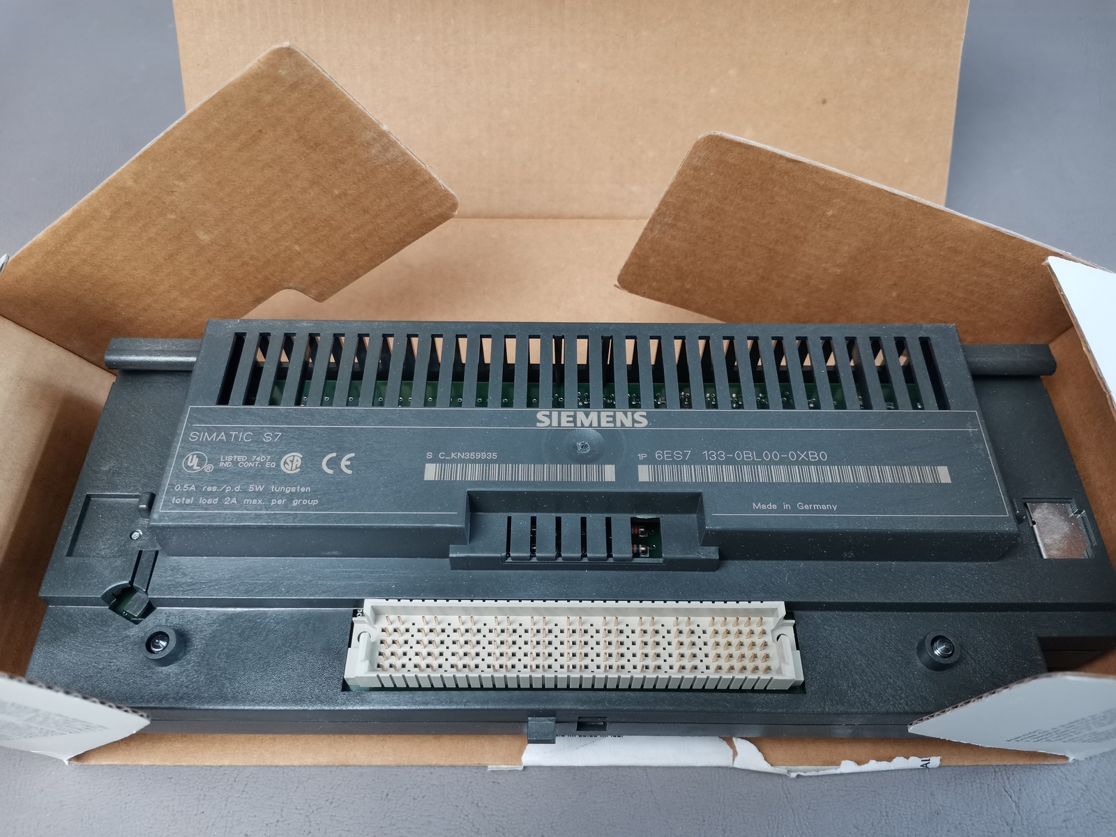Siemens 6ES7 133-0BL00-0XB0 NEW Original Packaging Seal Open