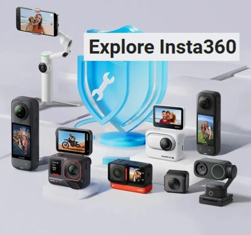 Insta 360 X5 Motorcycle Bundle 8K 360 Degree Action Camera – Brand New