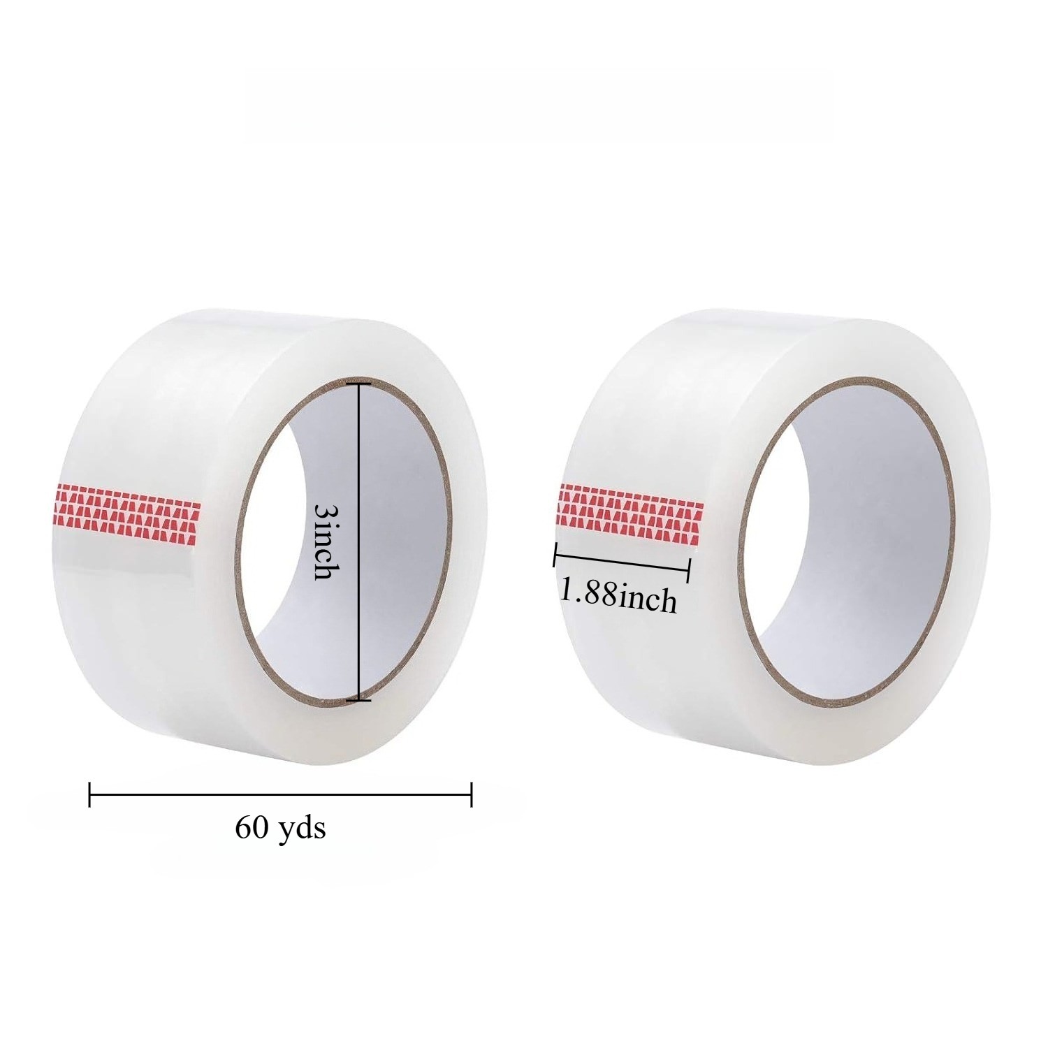6/12/18 Rolls Packing Tape Shipping Packaging Box Packing Sealing Tape