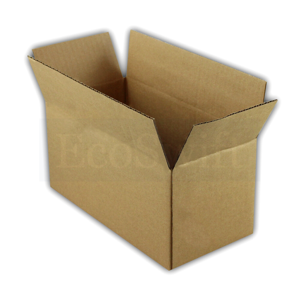 1-200 8x4x4 “EcoSwift” Cardboard Packing Mailing Shipping Corrugated Box Cartons