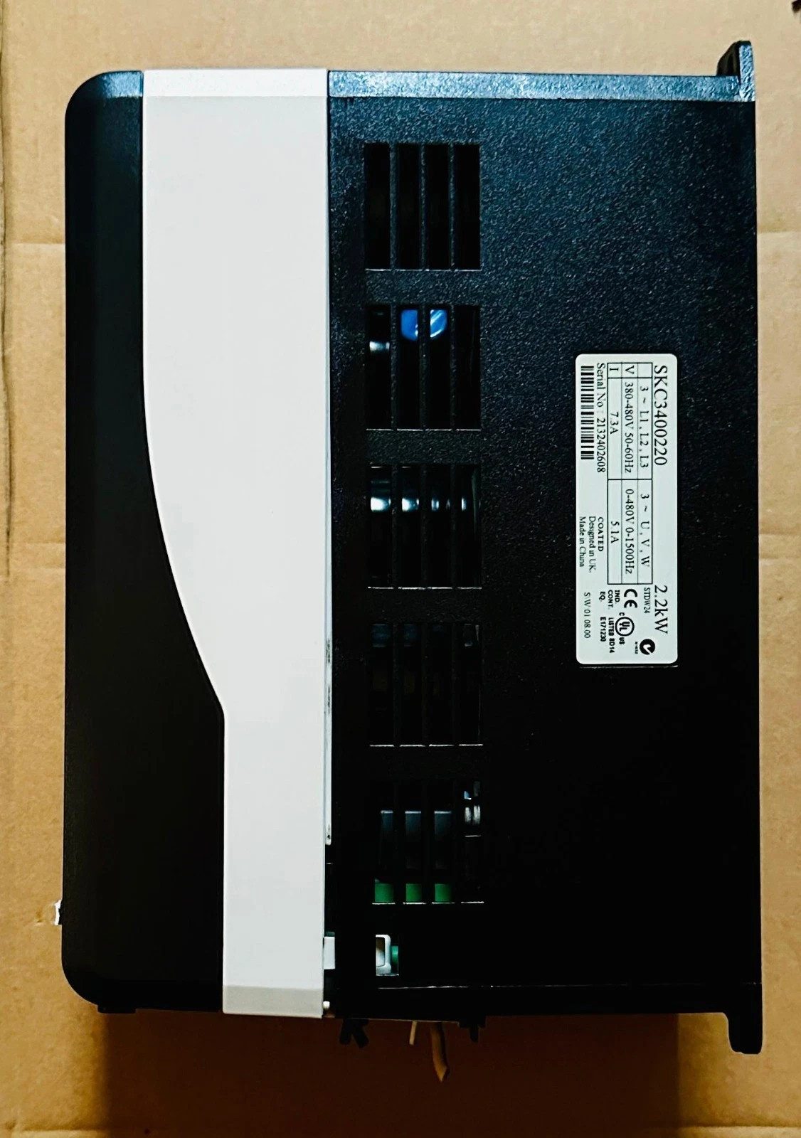 Emerson SKC3400220 Control Techniques 2.2KW DRIVE