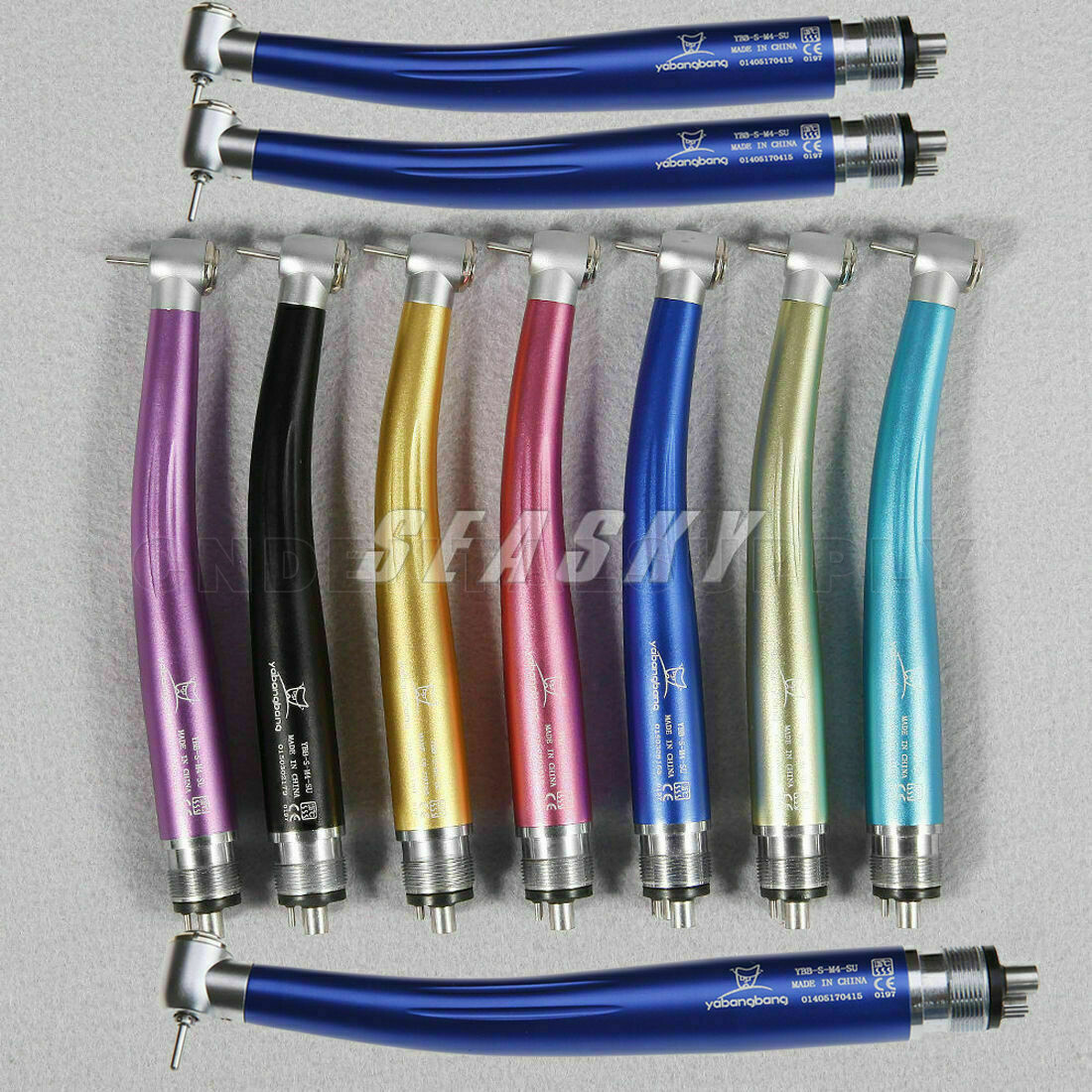 NSK PANA MAX Style Dental High Speed Handpiece Turbine 2/4Holes 7-Colors Rotor