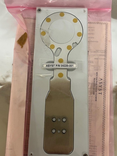 ASYST WAFER END EFFECTOR ARM SPATULA, P/N 04220-001, NEW
