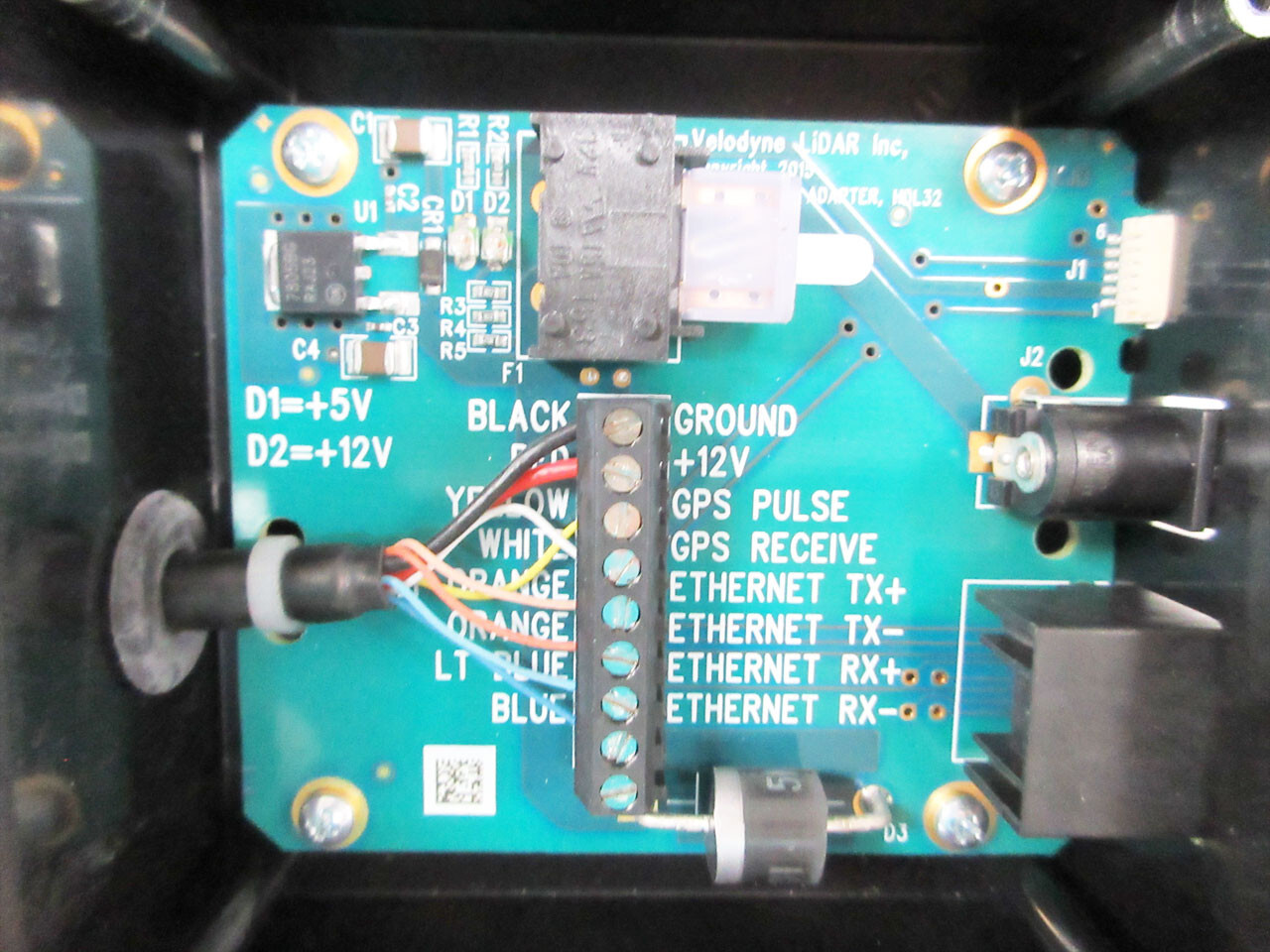 VELODYNE CABLE ADAPTER HDL32 HIGH DEFINITION LIDAR – V