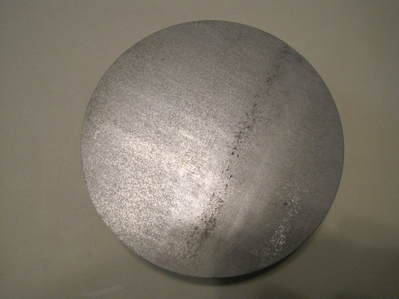 1/8″ Steel Plate, Disc Shaped, 3″ Diameter, .1250 A36 Steel, Round, Circle