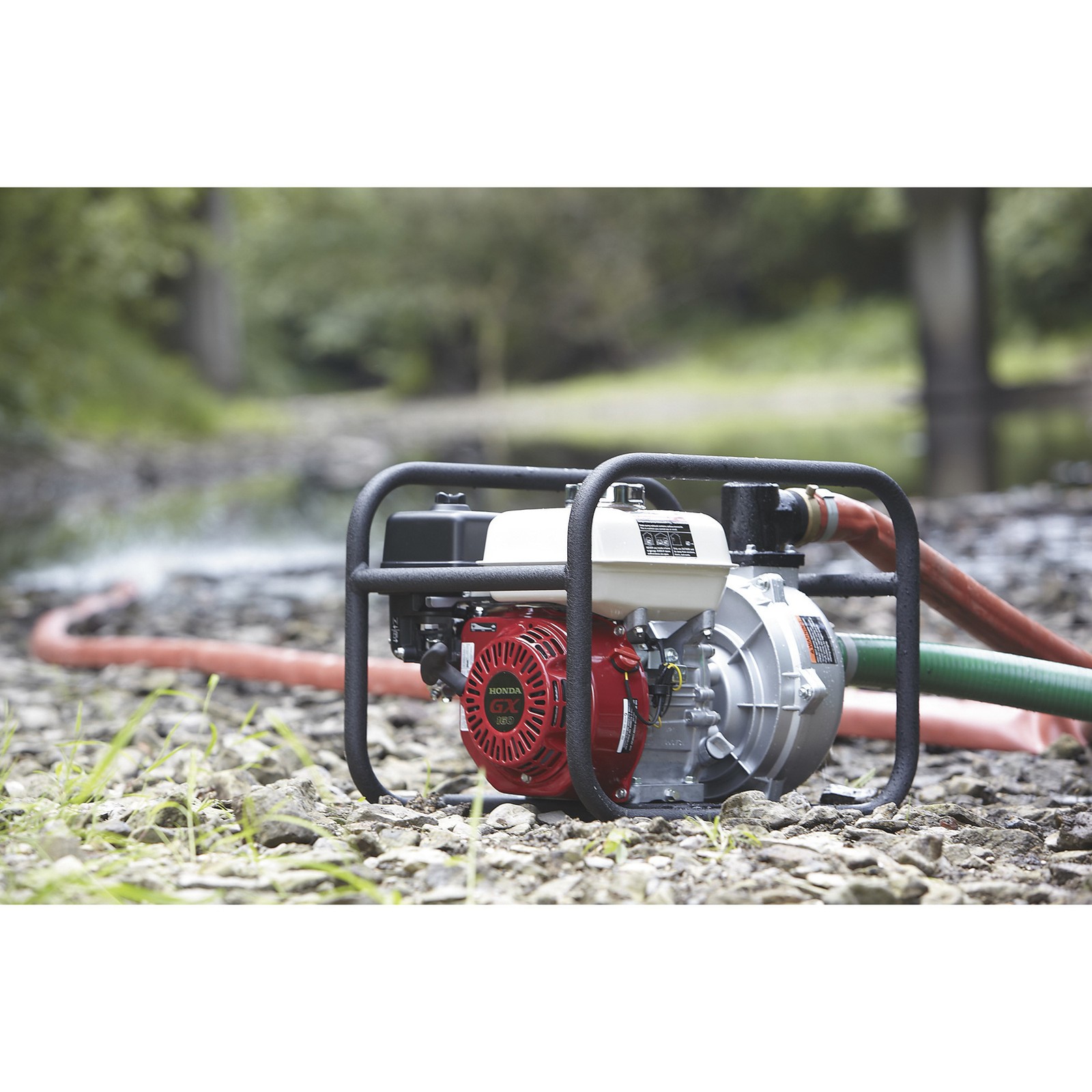 NorthStar High-Pressure Water Pump, 8120 GPH, 94 PSI, 2in. Ports, 163cc Honda
