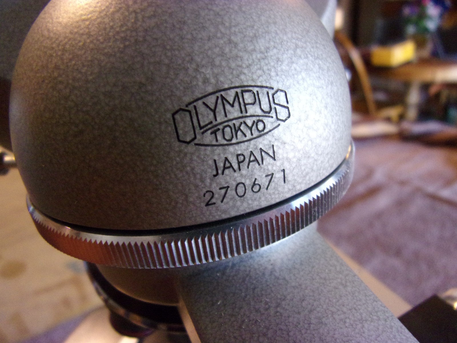 Olympus KHC Microscope With Case Instructions *Tested And Works Perfectly*