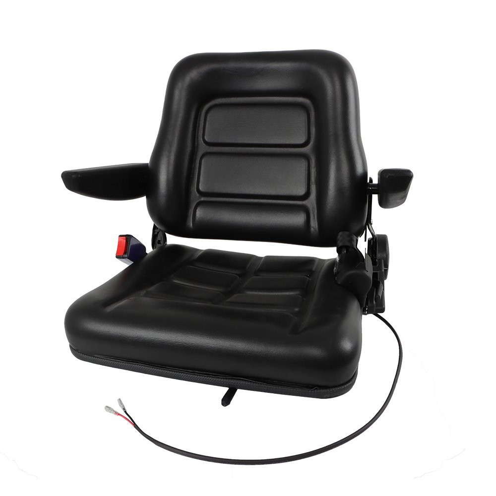Universal Suspension For Seat Tractor Forklift Excavator Backhoes with Armrest