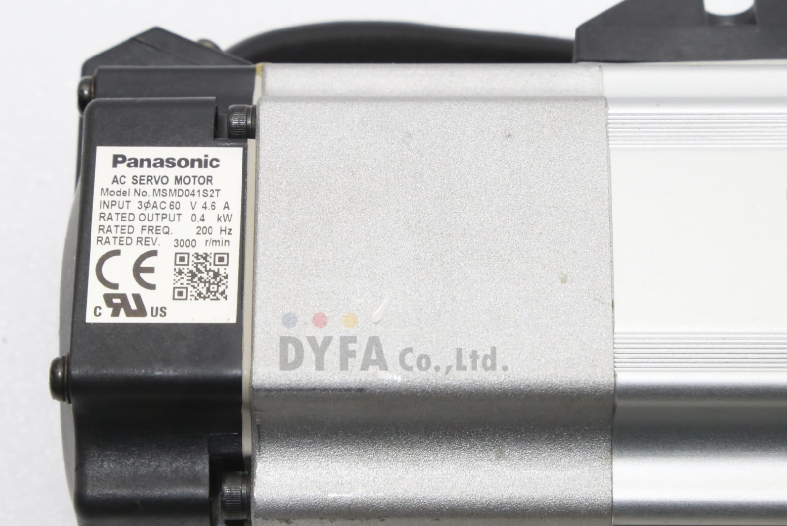 PANASONIC Used MSMD041S2T AC Servo Motor 400W MOT-I-4262=9R38