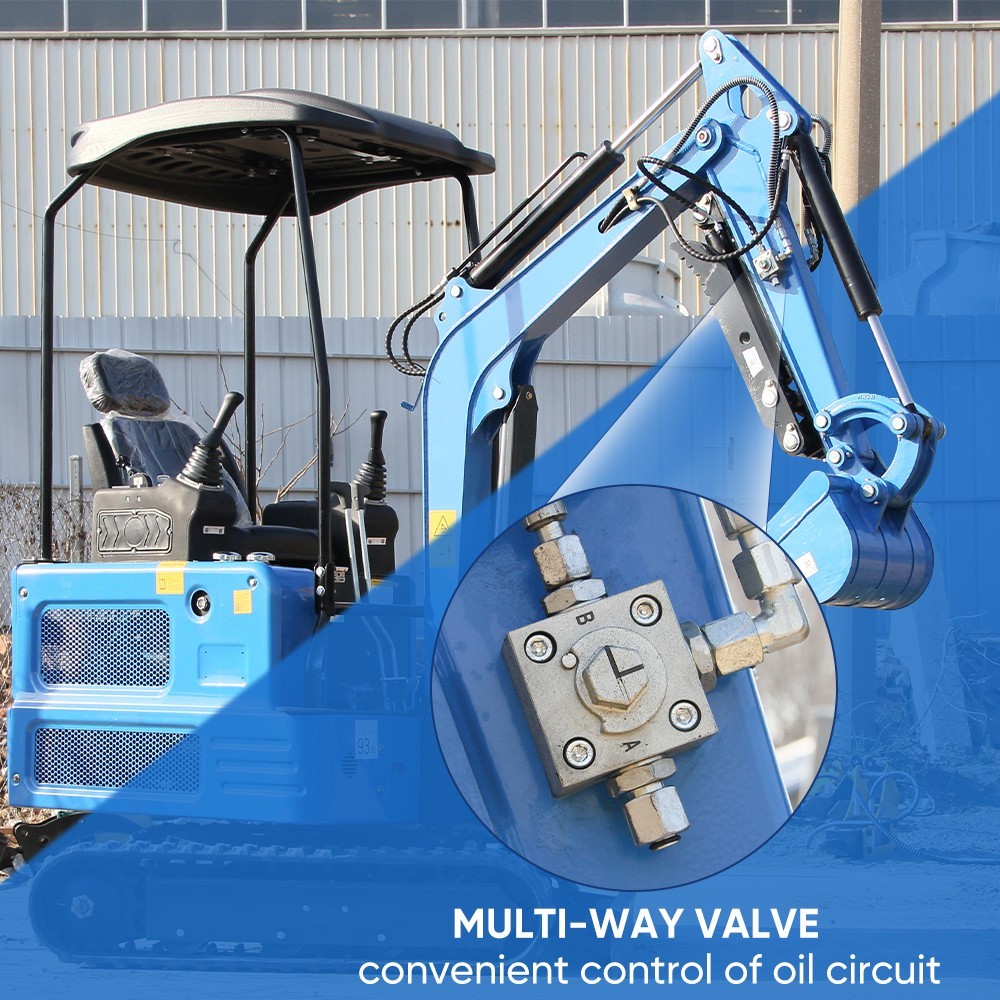 Mini Excavator KUBOTA Diesel 4000lbs 1.8 Ton Super Power Mini Digger