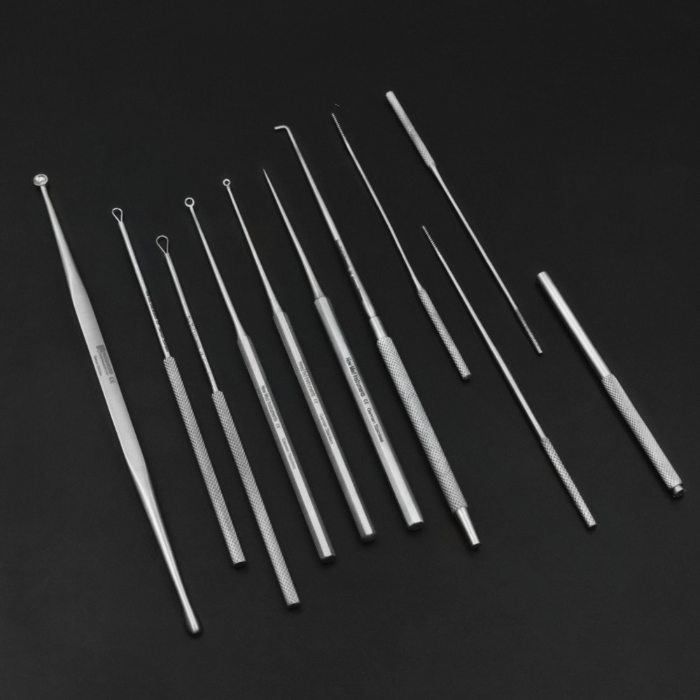 Myringotomy Instruments Set Of 25 Instruments For ENT Myringoplasty Surgical