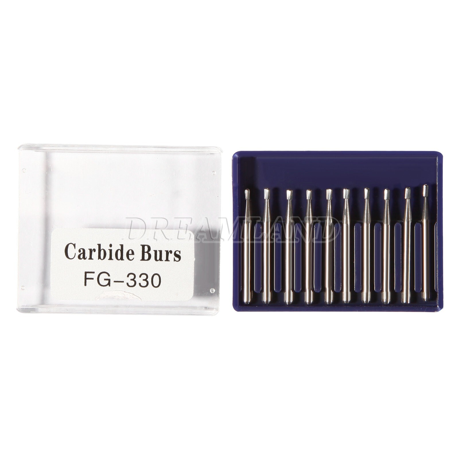 Dental Midwest FG 330 Regular Shank Pear Shaped Carbide Burs 100/Pk