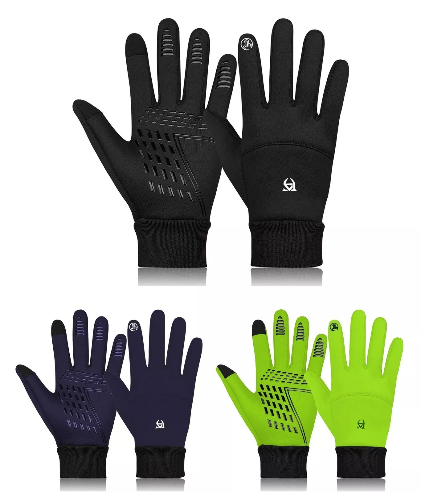 Work Gloves Mens Touchscreen Heavy Duty Mechanic Gardening Safety Plumber Gloves