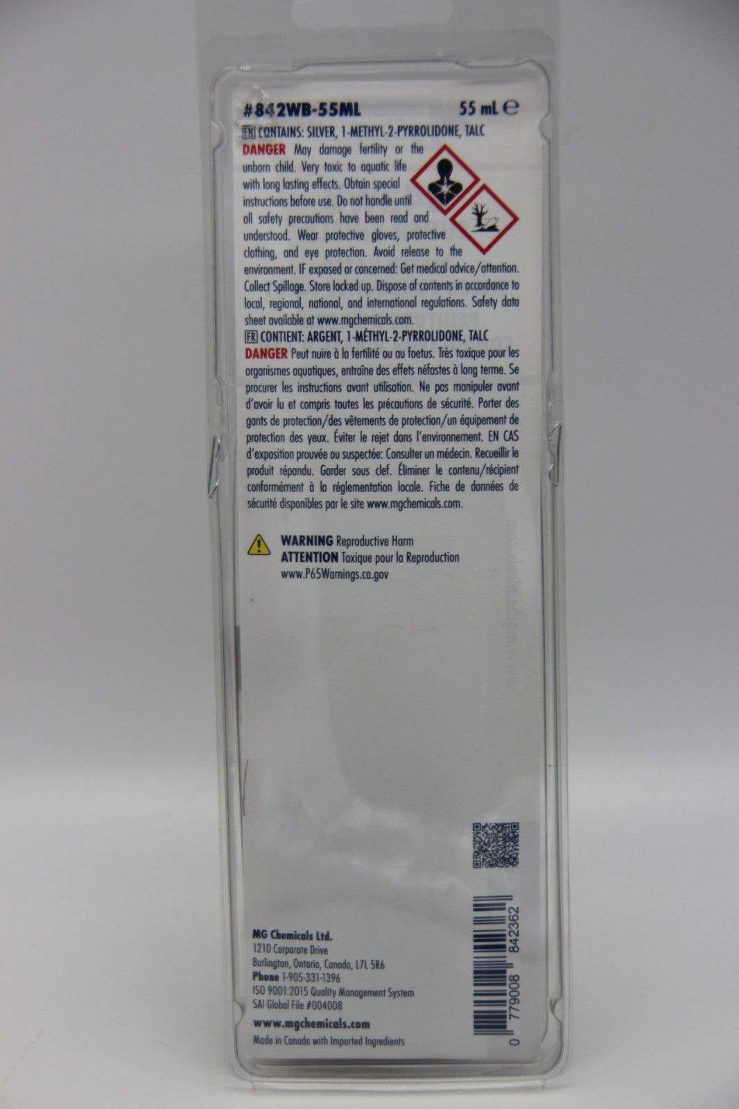 MG Chemicals 842WB EMI Super Shield Water Based Silver Conductive Paint, 55ml