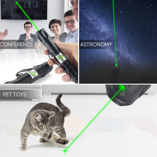 6000Miles Green Laser Pointer Star Visible Beam Light 2mw Rechargeable Lazer Pen