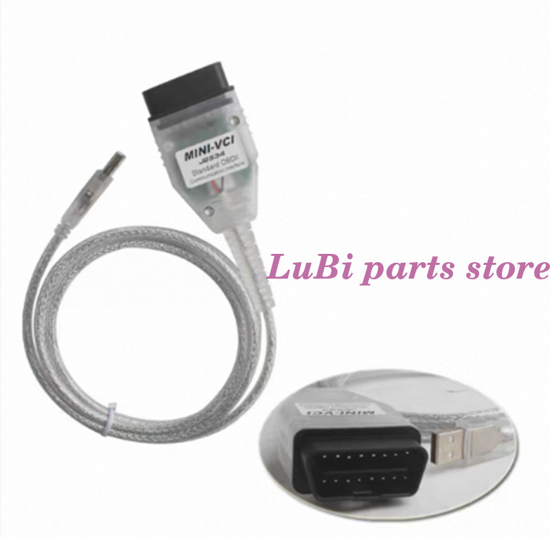 1pc NEW FOR OBD2 cable MINI VCI TIS Techstream V12.20.024