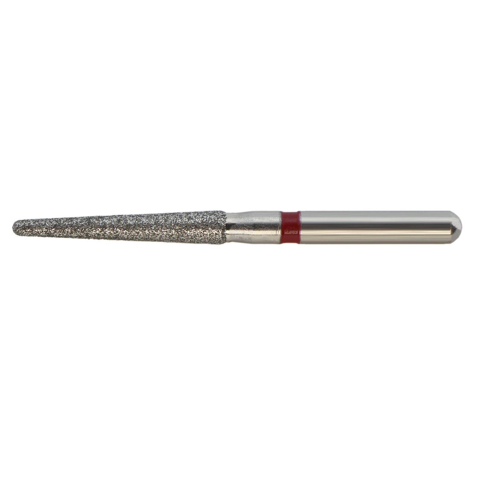 Dental Diamond FG 850/016F Round End Taper Burs Fine Grit Red High Speed Dia Bur