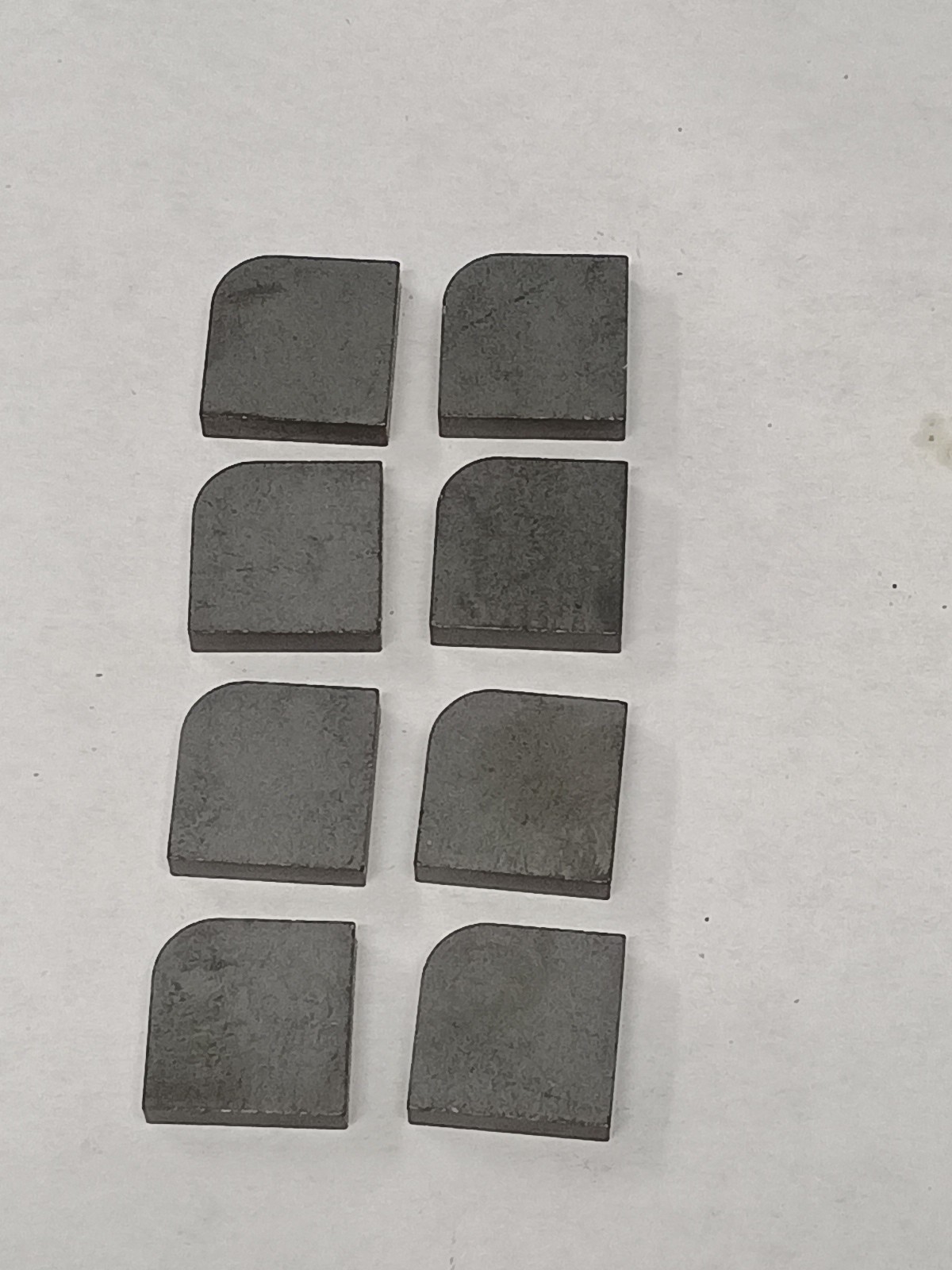 Rectangular Carbide Blanks 8 pcs 3/4″ x 3/4″ x 3/16″ MSC 04159406