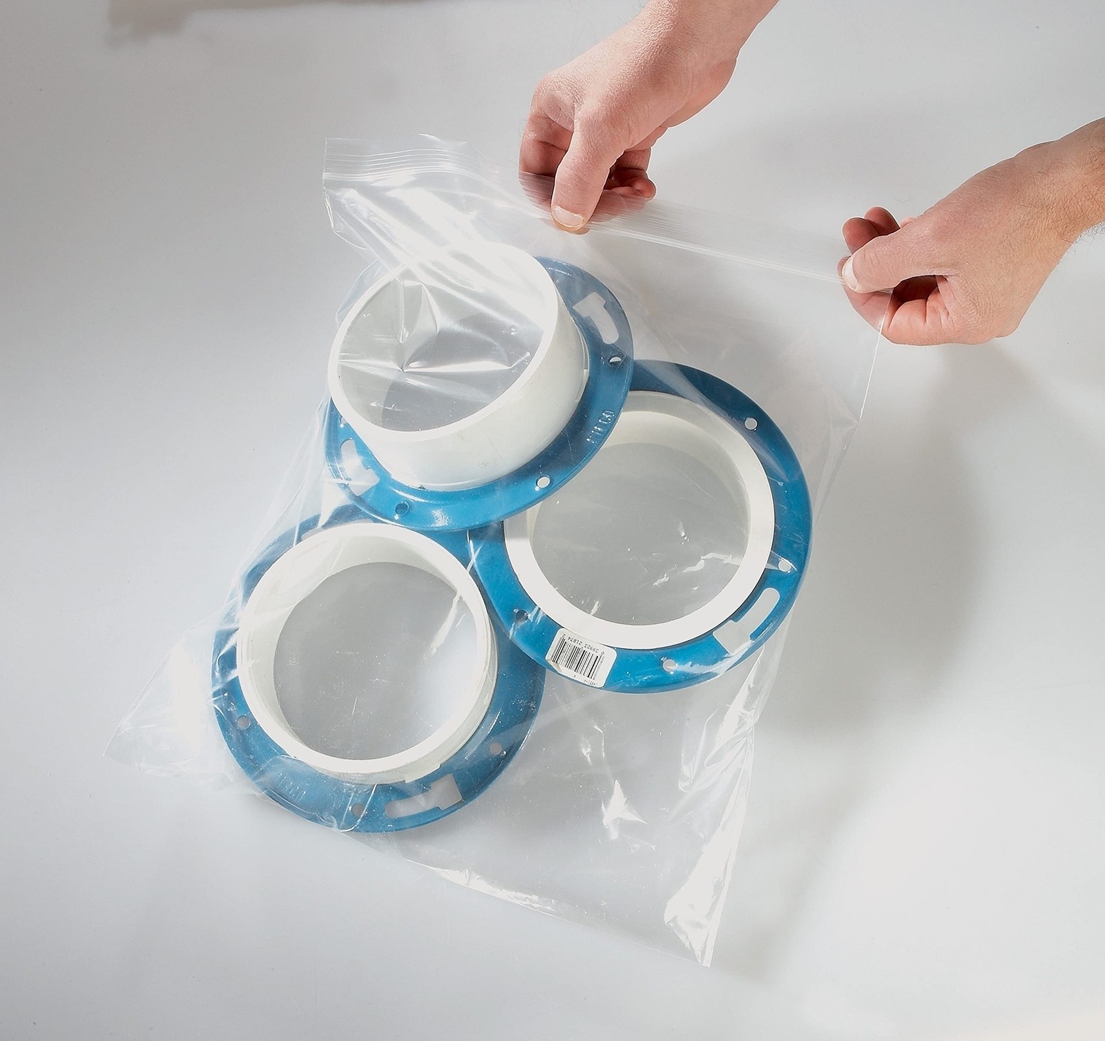 250 Zip Lock Bags Clear 13 x 18 Heavy Duty Seal Top