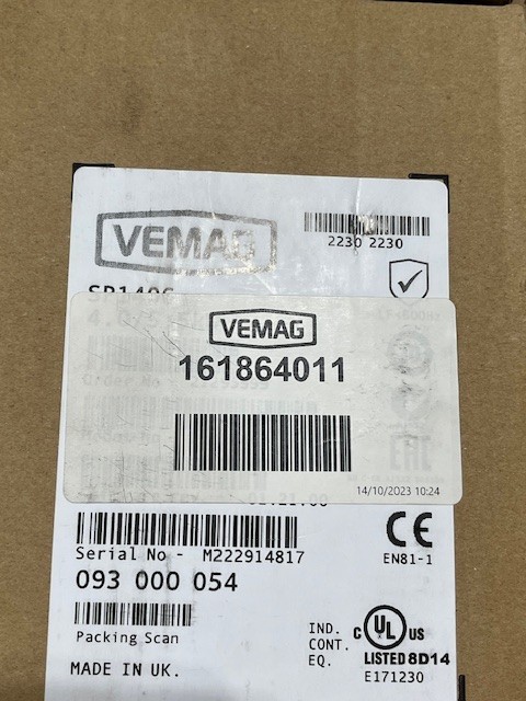 Vemag / Emerson / Control Techniques SP1406 161864011 Unidrive SP, 7.5 HP