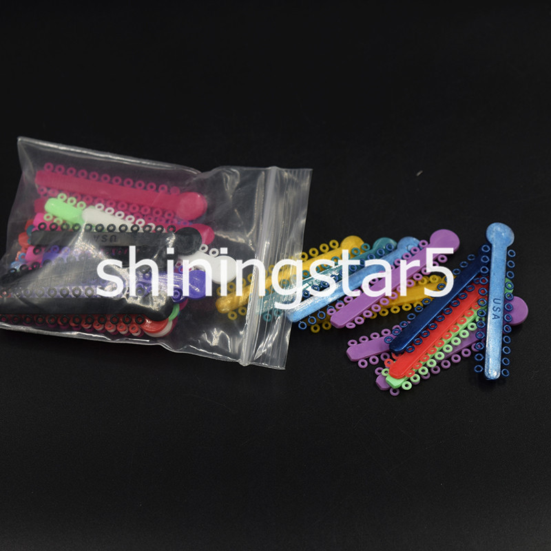 1040 Dental Orthodontic Ligature Ties Elastics Rubber Band Ligaduras Elastomeric
