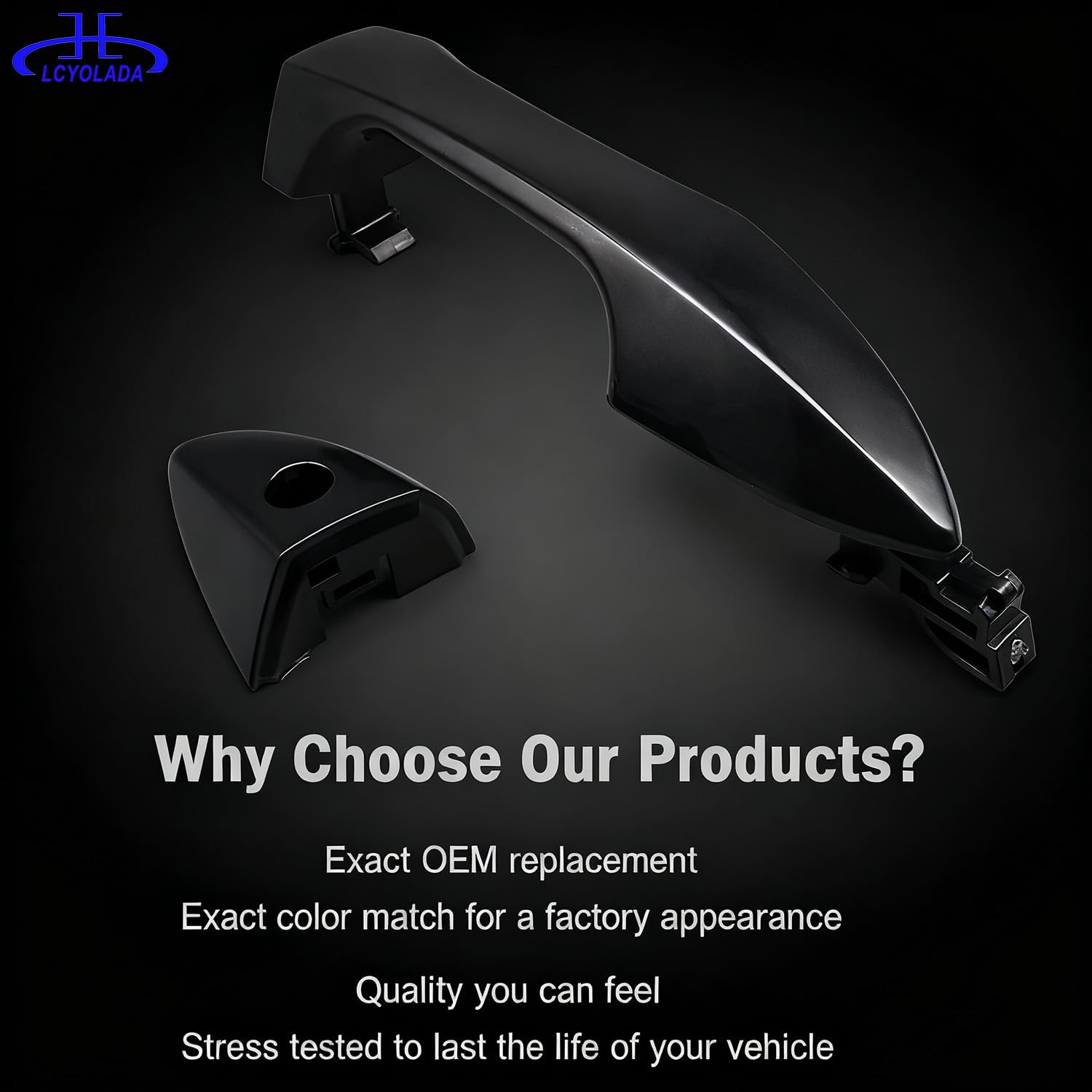 Front Driver Side Exterior Door Handle for Toyota Corolla 2014-2019 OEM