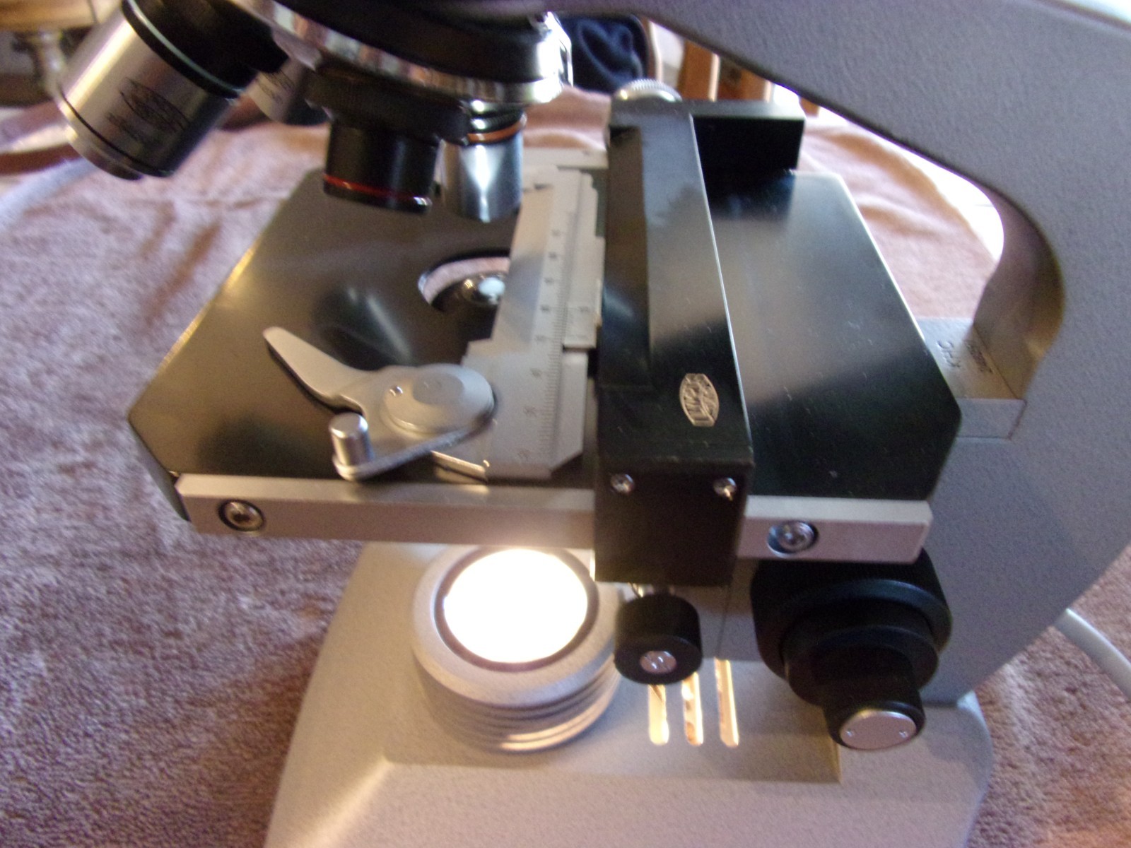 Olympus KHC Microscope With Case Instructions *Tested And Works Perfectly*