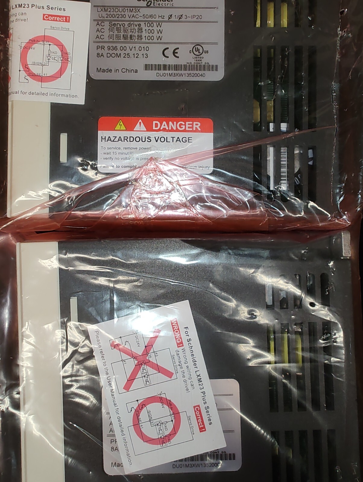 Schneider Servo Drive LXM23DU01M3X