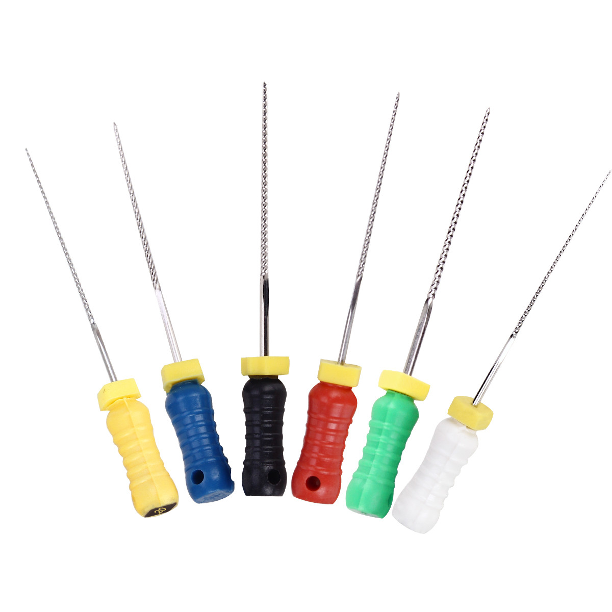 Dental Root Endodontic File Hand Use K-Files 25mm/21mm Stainless Steel 6pcs/box