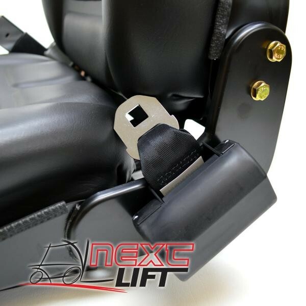 NEW VINYL FORKLIFT SUSPENSION SEAT – SEAT BELT – SEAT SWITCH UNIVERSAL FITMENT