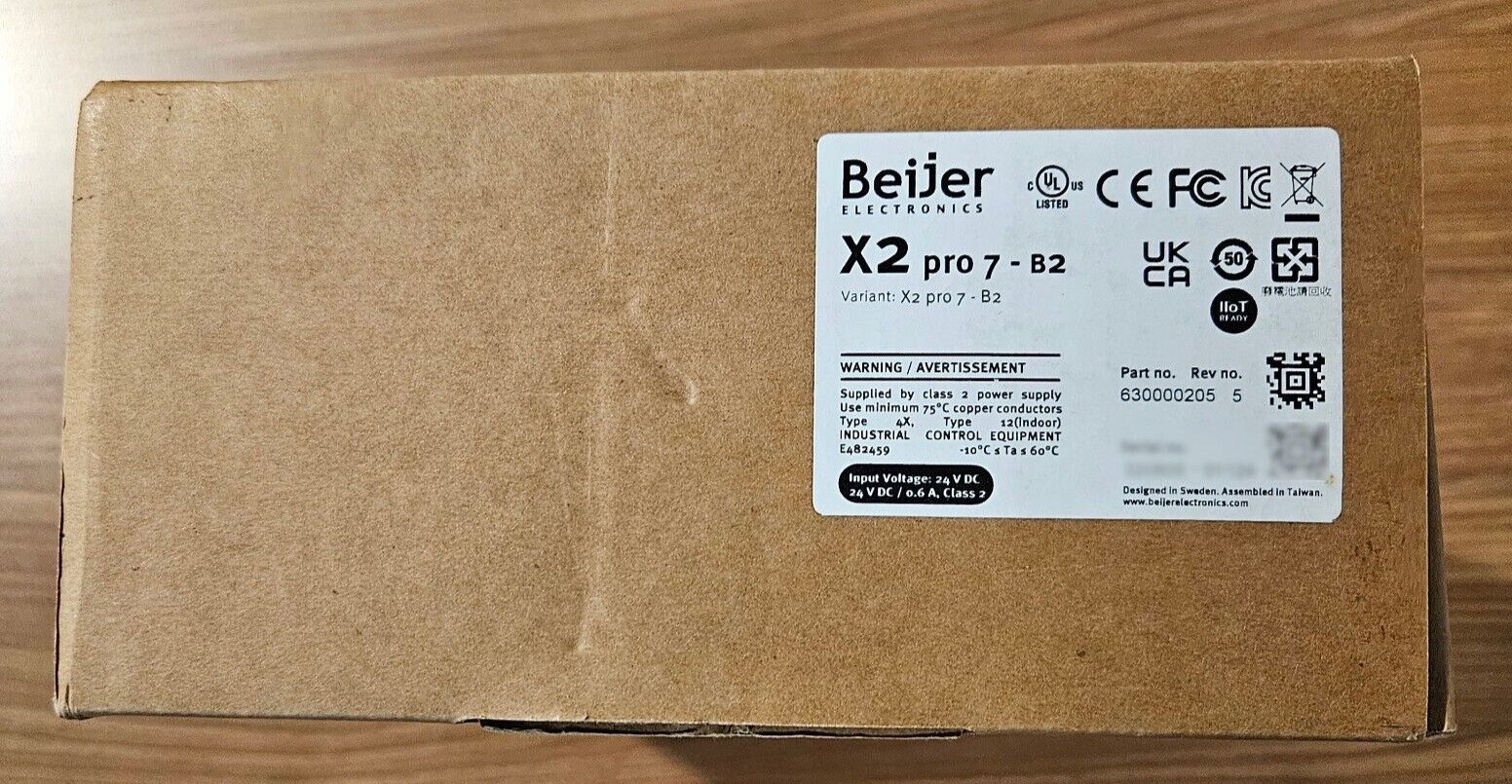 Brand New Factory Sealed Beijer X2 PRO7-B2 630000205 Touch panel