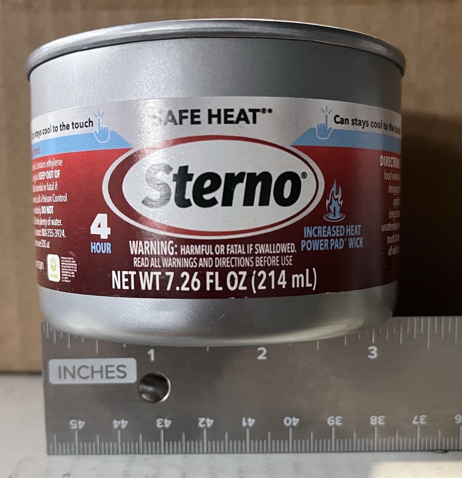Sterno Fuel Cans – 4-Hour Burn, (24-Pack) Chafing Dish Fuel Can Burners for Food