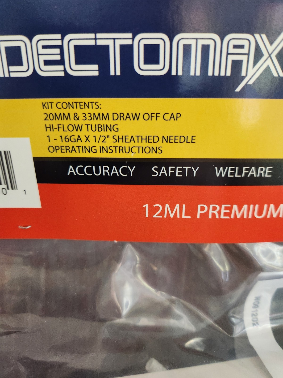 Syringe 12cc Premium Injector Excede made by Simcro *NEW*