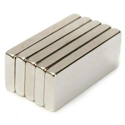 10/50/100pc Super Strong Block Fridge Magnets Rare Earth Neodymium 25x10x3mm N52