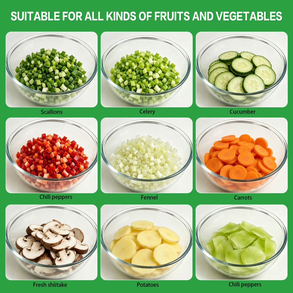 Electric Chopping Machine Green Onion Segment Cutter Commercial Vegetable Cutter