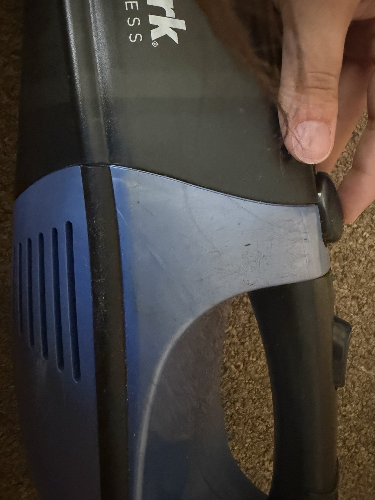 Shark Cordless Handheld Vacuum 3420 Bagless Portable Blue/Black