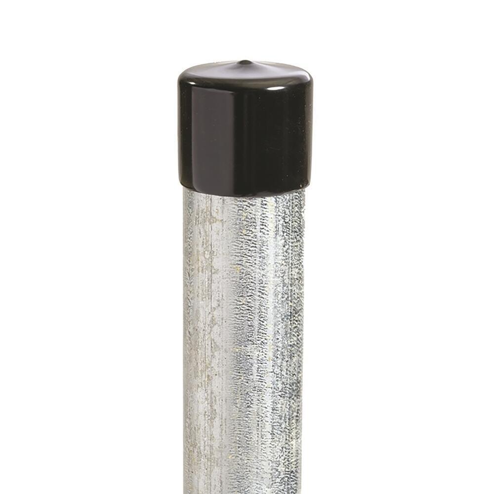 1-5/8″ Outside Diameter Dock Pipe Safety Post Cap – 4 pack, Black