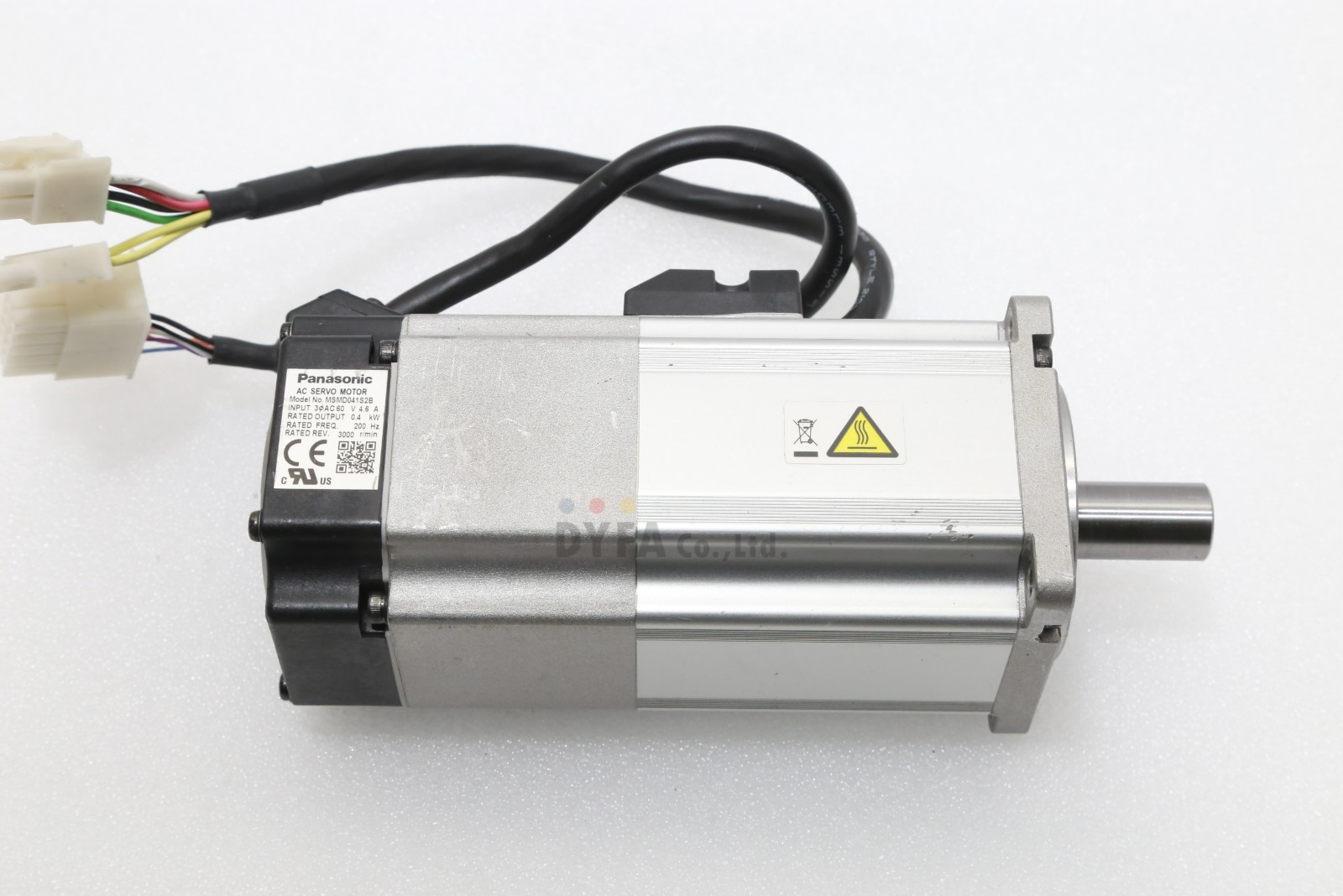 PANASONIC Used MSMD041S2B AC Servo Motor 400W MOT-I-4263=9R38