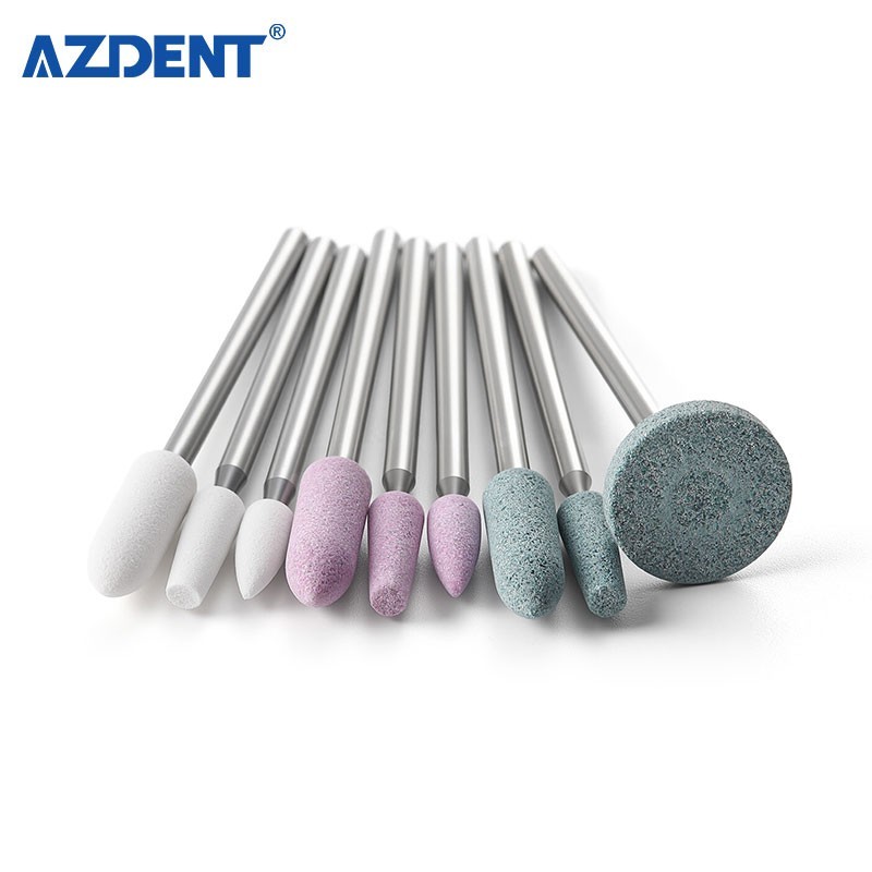 Dental Polishing Stones HP Straight Handpiece Ceramic Metal Composite 2.35mm