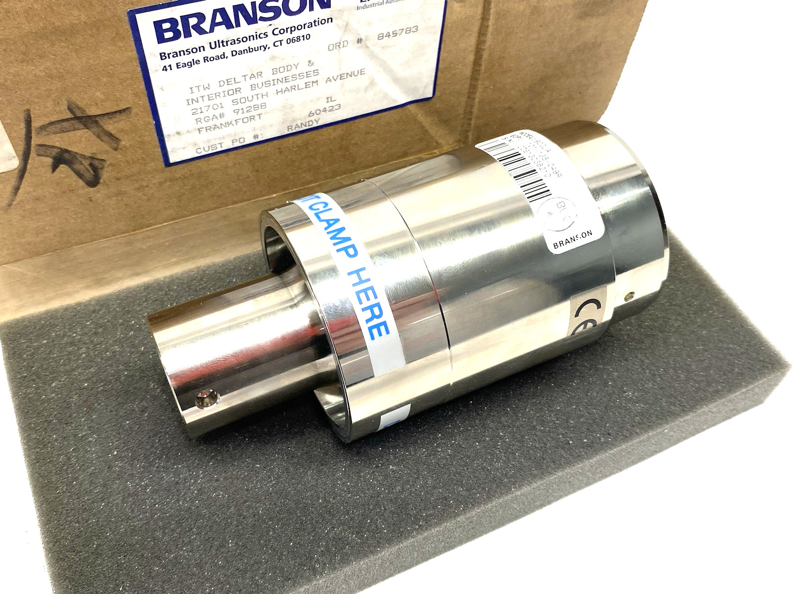 Branson 101-135-049R Ultrasonic 20kHz Converter/Transducer 922JA