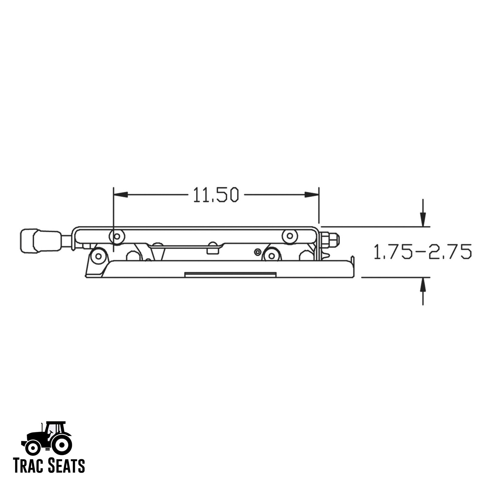 Trac Seats Suspension Kit for Hustler Raptor and Sport Zero Turn Mower