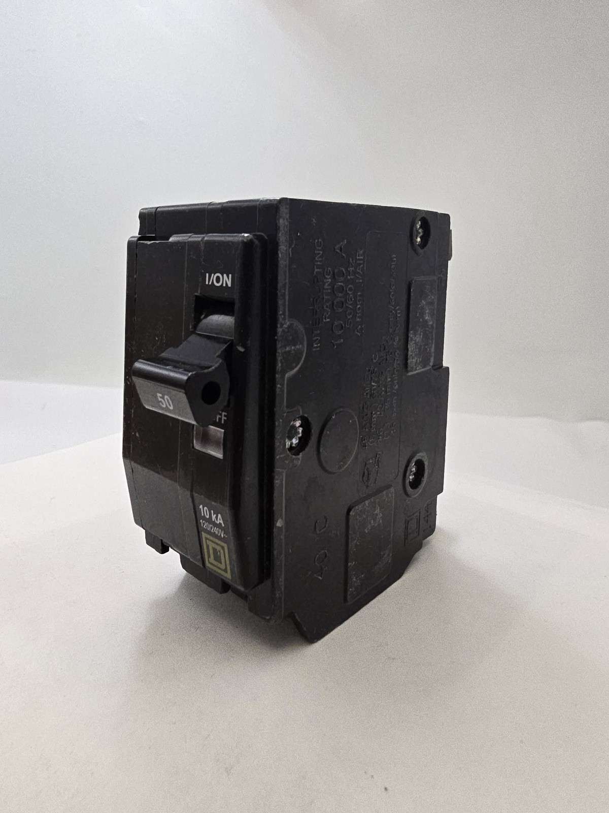 Square D QO250 Plug-In Circuit Breaker 2 Pole 50 Amp 120/240V 10kA 50A QO
