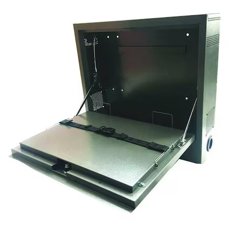 Laptop Security Cabinet, Gray, Pc, Steel, 462D25