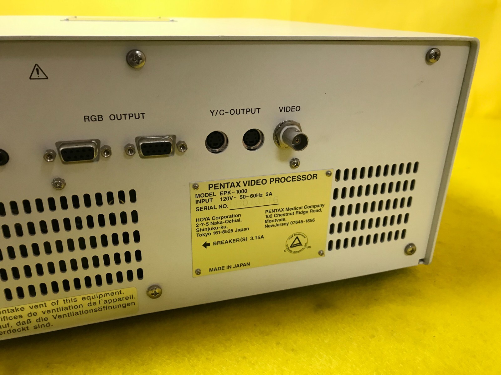Pentax EPK-1000 Video Processor Endoscope