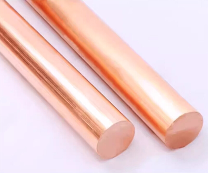 Length 100/150/200/250/300mm 99.9% Pure Copper T2 Cu Round Rod Rar Dia 8mm-100mm